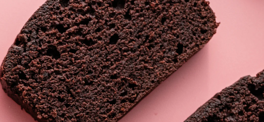 Chocolate Okara Pound Cake