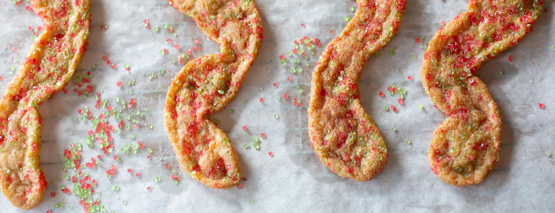 Holiday Crispy Cookie Sticks