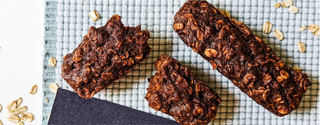 Brownie Banana Bread Mini Loaves featuring Willa's Oat Milk