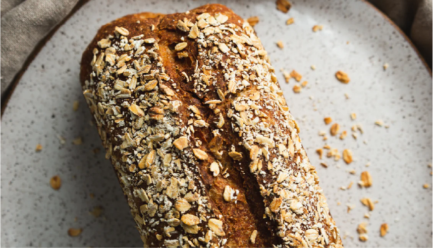 Oat Milk Flour Sandwich Bread