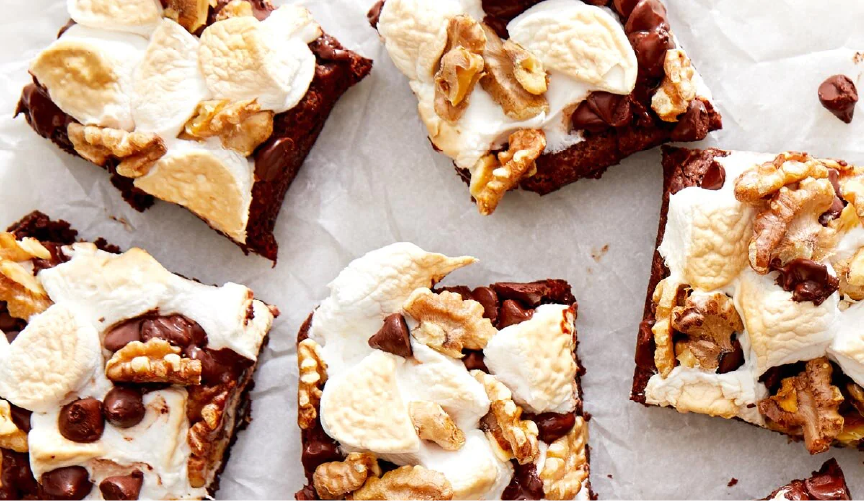Rocky Road Upcycled Brownies